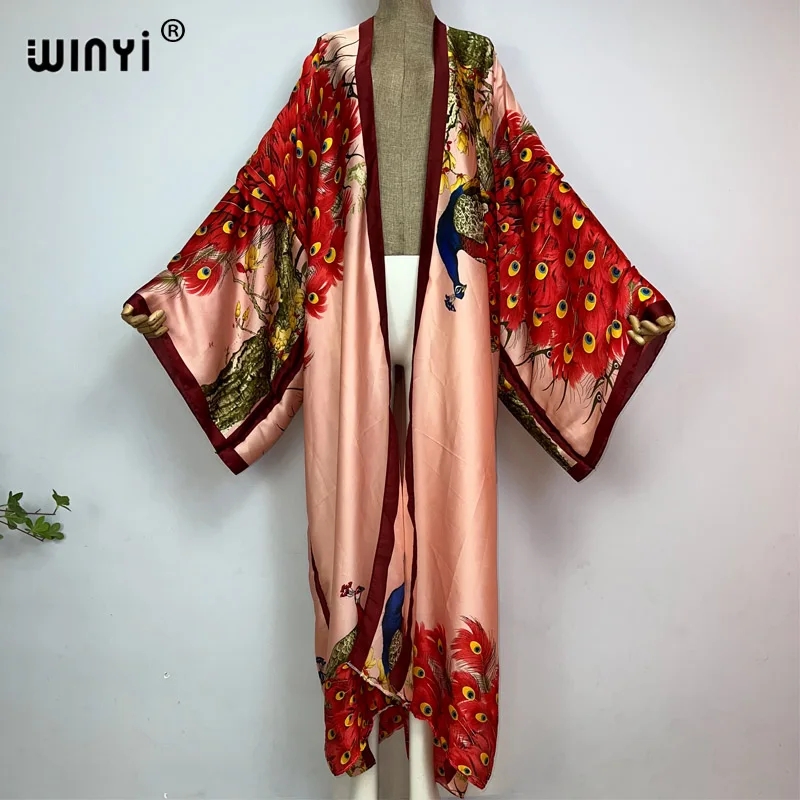 WINYI 2022 Summer Women Cardig - Robe Silk Women のレビューと価格