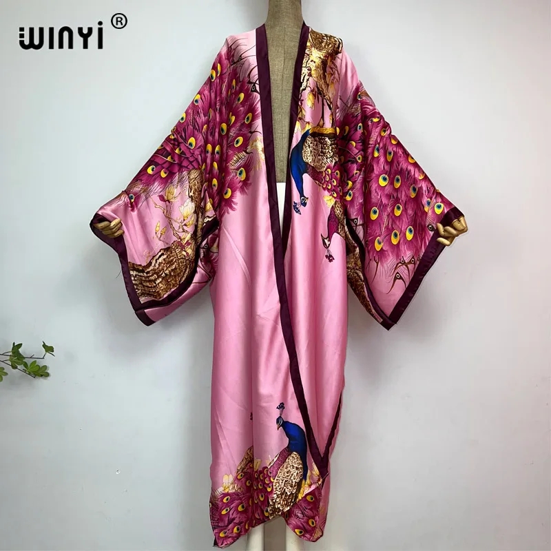 WINYI 2022 Summer Women Cardig - Robe Silk Women のレビューと価格
