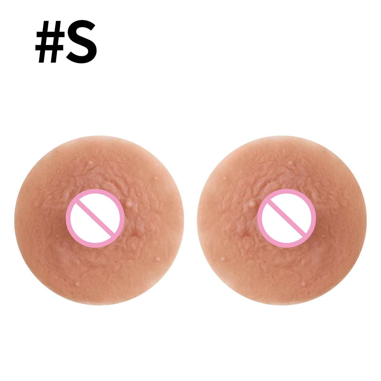 Silicone Fake Nipple Sticker F - Nipple Cover Pasties のレビューと価格