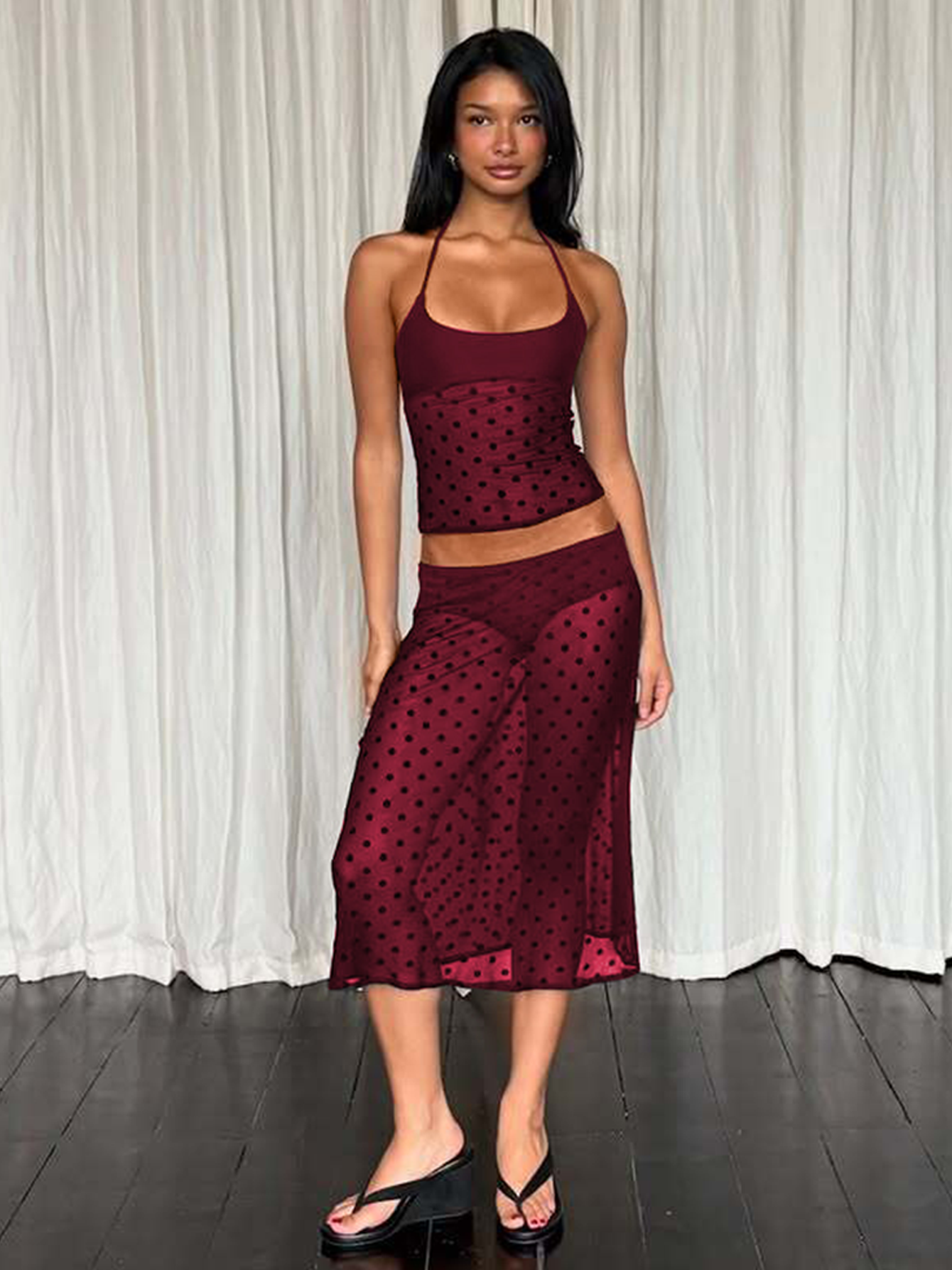 Hugcitar Fashion 2 Pcs Sets Po - Cami Top Lace のレビューと価格