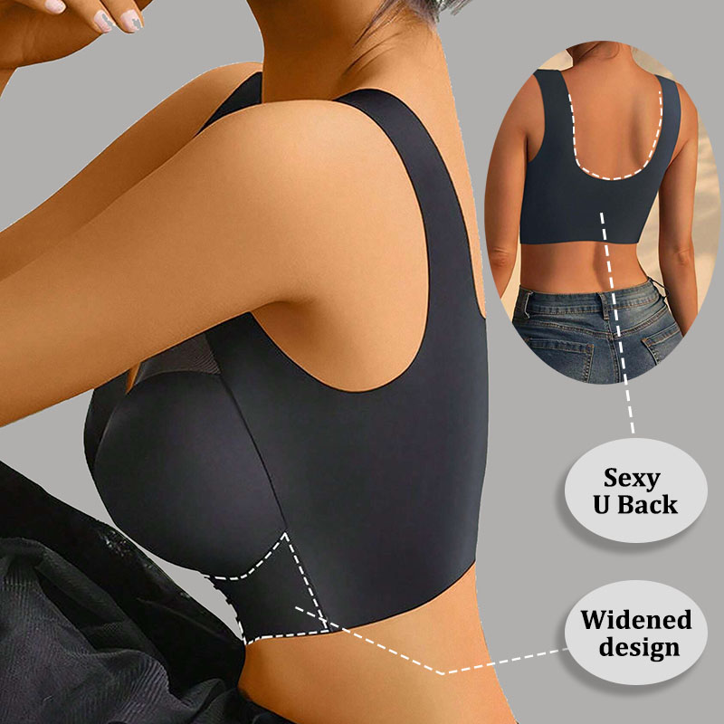 5PCS Women Sports Bras Full Cu - Bralette Wireless Soft のレビューと価格