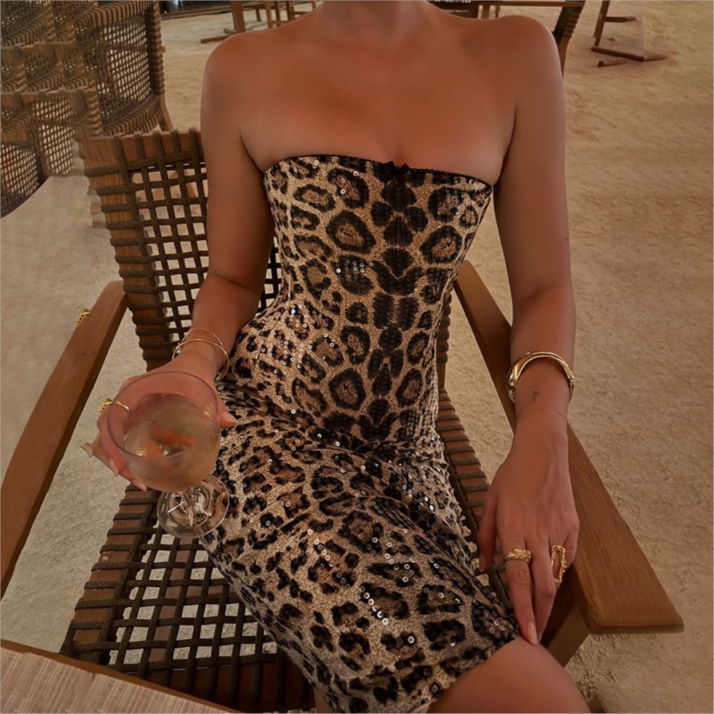 Woman 2 Piece Set Outfit Sexy  - Strapless Bra Backless のレビューと価格