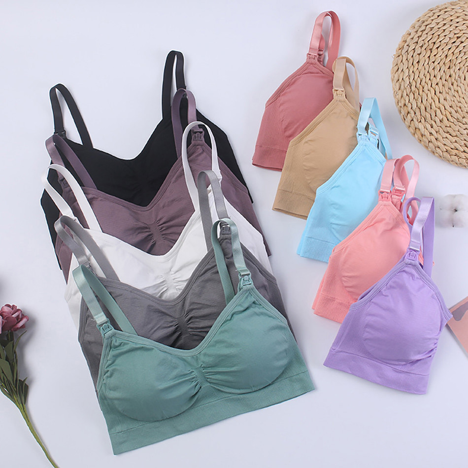 Breathable Maternity Pregnant  - Nursing Bra Sleep のレビューと価格