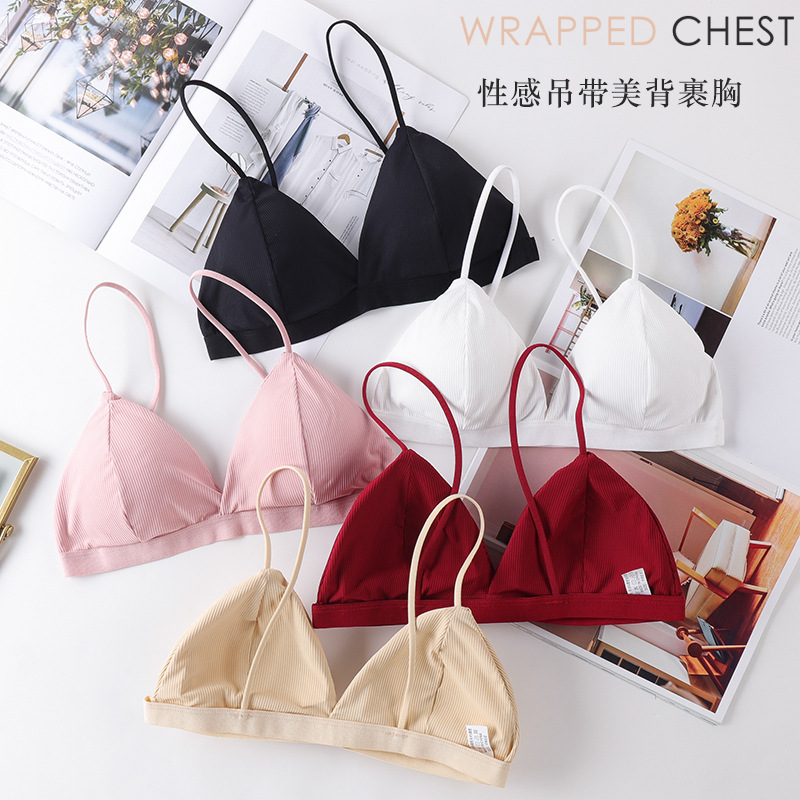 3D Sexy Lingerie Seamless Spor - Strapless Bra Backless のレビューと価格