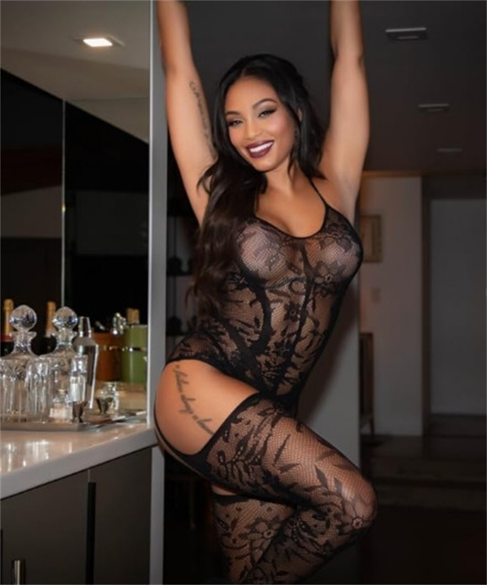 Womens Sexy Costumes Suit Lace - Bodystocking Fishnet のレビューと価格