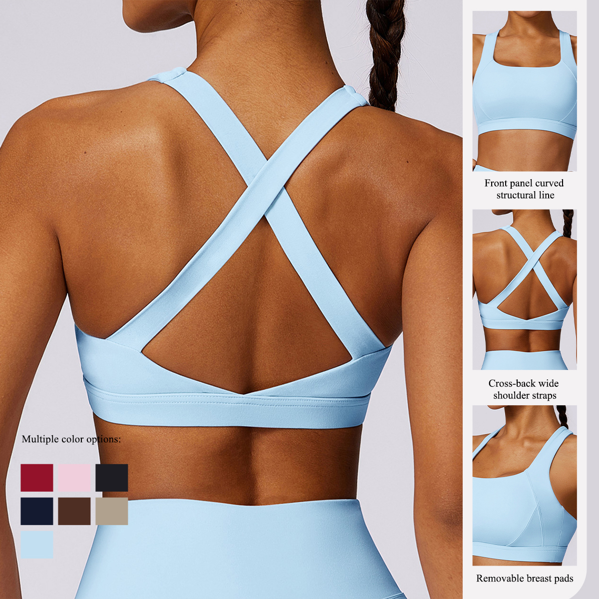 New Summer Women's Shockproof  - Push Up Bra Padded のレビューと価格