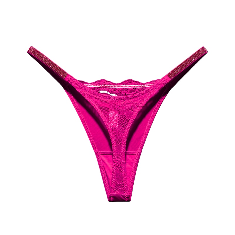 Rhinestone Lace Sexy Girls Wom - Seamless Underwear Women のレビューと価格
