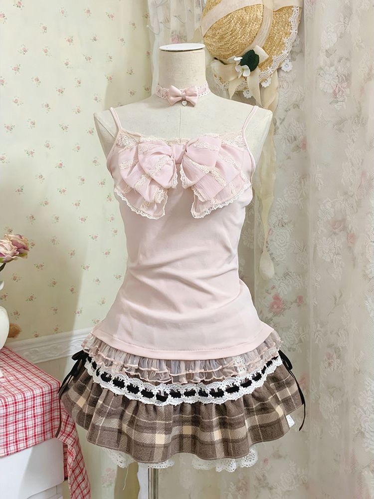 Japanese Sweet Three Piece Set - Cami Top Lace のレビューと価格